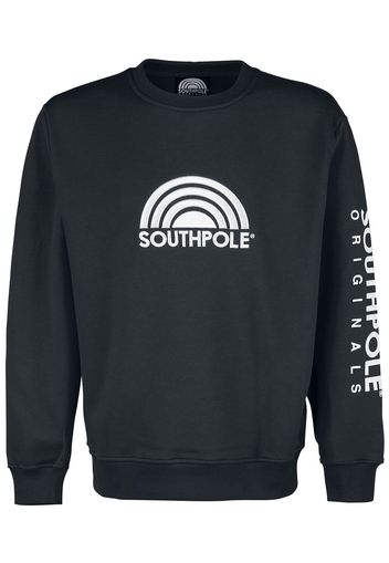 Southpole - 3D Crewneck - Felpa - Uomo - nero