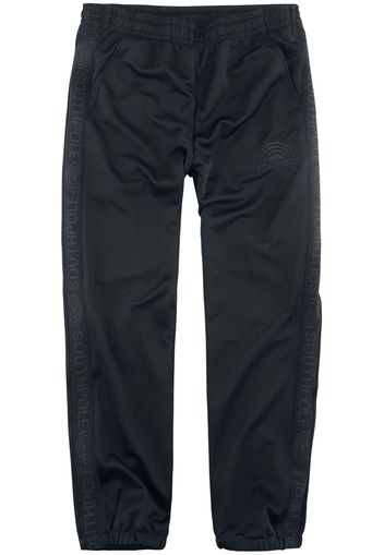 Southpole - Tricot Pants with Tape - Pantaloni tuta - Uomo - nero