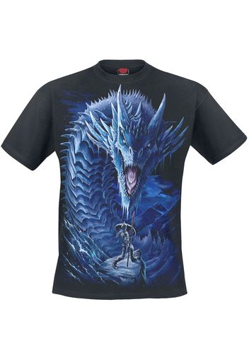 Spiral - Ice Dragon - T-Shirt - Uomo - nero