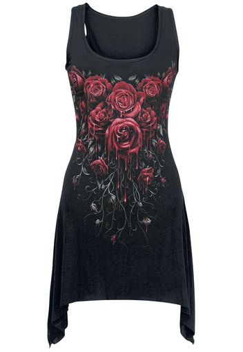 Spiral - Blood Rose - Top - Donna - nero