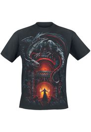 Spiral - Dragon's Lair - T-Shirt - Uomo - nero