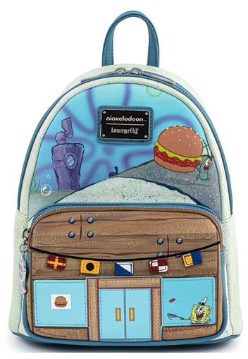 SpongeBob SquarePants - Loungefly - Krosse Krabbe - Mini zaino - Donna - multicolore