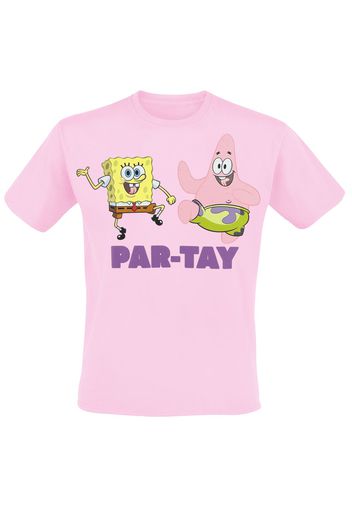 SpongeBob SquarePants - Par Tay - T-Shirt - Uomo - rosa