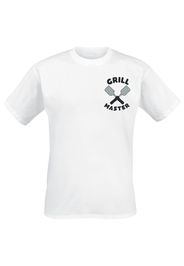 SpongeBob SquarePants - Grill Master - T-Shirt - Uomo - bianco