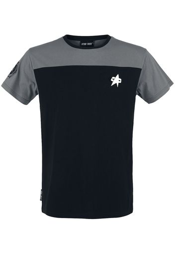Star Trek - U.S.S. Enterprise - T-Shirt - Uomo - nero grigio