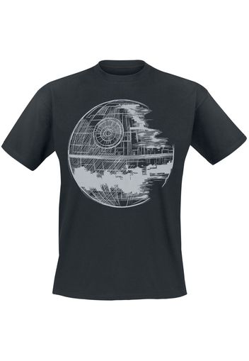 Star Wars - Episode 4 - A New Hope - Death Star - T-Shirt - Uomo - nero