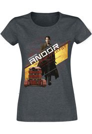 Star Wars - Andor - Cassian - T-Shirt - Donna - grigio