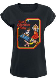 Steven Rhodes - Let's Sacrifice Toby - T-Shirt - Donna - nero