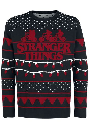 Stranger Things - Stranger Xmas - Christmas Jumper - Uomo - multicolore