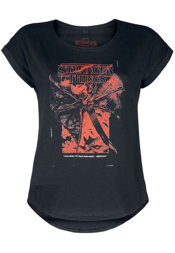 Stranger Things - Hopper Lives - Maglia Sportiva - Donna - nero