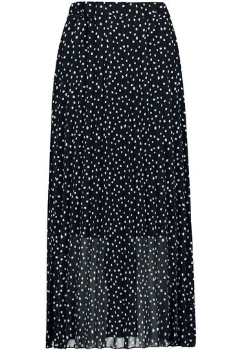 Sublevel - Ladie´s Plissee Skirt - Gonna lunga - Donna - nero bianco