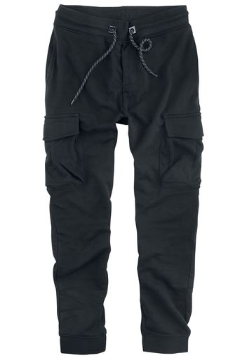 Sublevel - Men´s Sweat Pants Cargo - Pantaloni tuta - Uomo - nero