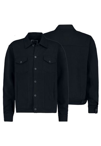 Sublevel - Men´s Shirt Jacket - Giubbetto di jeans - Uomo - nero