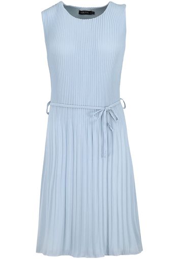 Sublevel - Plisseé Dress - Miniabito - Donna - azzurro