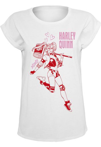 Suicide Squad - Harley Quinn - 30 - T-Shirt - Donna - bianco