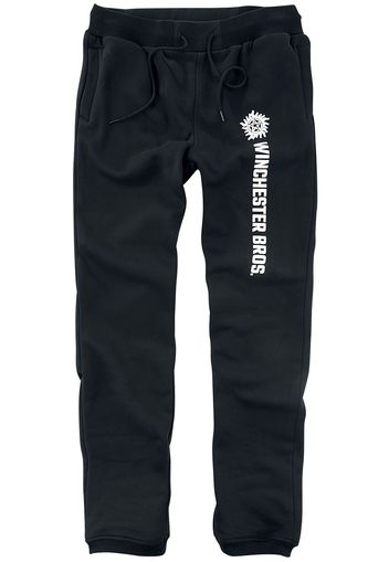 Supernatural - Winchester Bros - Pantaloni tuta - Uomo - nero