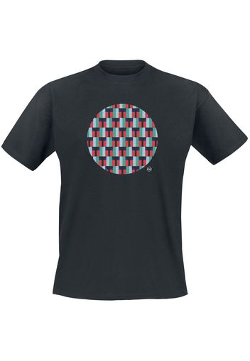 Svenja Hemke - Geometric Arrangement - T-Shirt - Uomo - nero