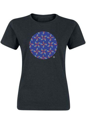 Svenja Hemke - Geometric Rearrangement 2 - T-Shirt - Donna - nero