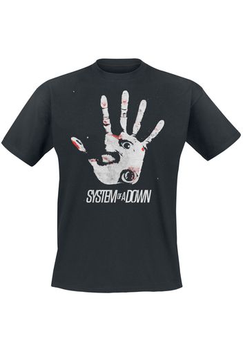 System Of A Down - Hand eye - T-Shirt - Uomo - nero