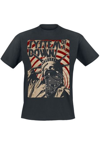 System Of A Down - Liberty Bandit - T-Shirt - Uomo - nero