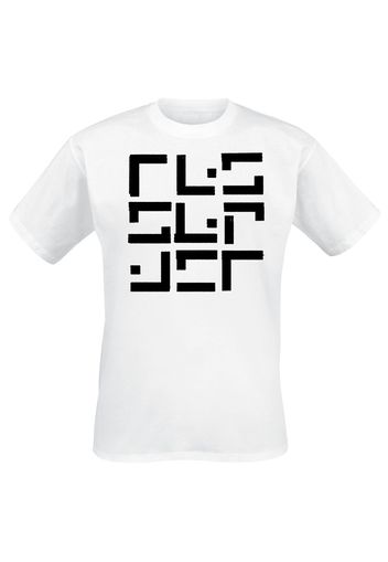 Tesseract - Glyph - T-Shirt - Uomo - bianco