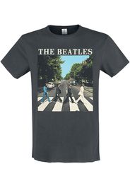 The Beatles - Amplified Collection - Abbey Road - T-Shirt - Uomo - carbone