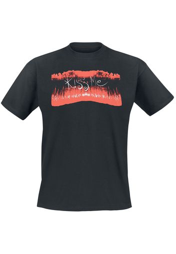 The Cure - Kiss Me - T-Shirt - Uomo - nero