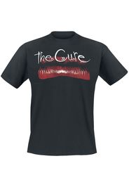 The Cure - Lips - T-Shirt - Uomo - nero