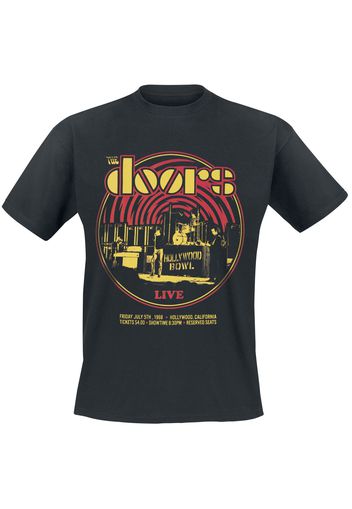 The Doors - Warp - T-Shirt - Uomo - nero