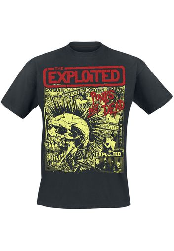 The Exploited - Punks Not Dead - T-Shirt - Uomo - nero