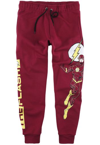 The Flash - Justice League - The Flash - Logo - Pantaloni tuta - Uomo - rosso