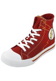 The Flash - Flash Logo - Sneakers alte - Unisex - rosso giallo