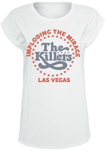 The Killers - Mirage Las Vegas - T-Shirt - Donna - bianco