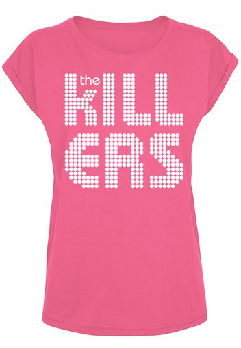 The Killers - Stacked Logo - T-Shirt - Donna - rosa
