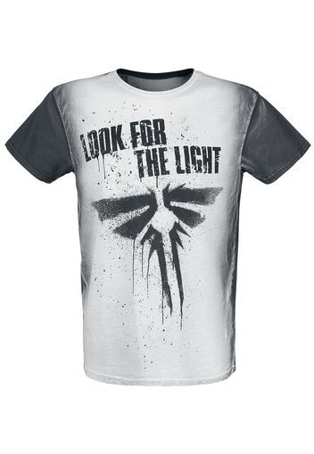 The Last Of Us - Firefly - Look For The Light - T-Shirt - Uomo - grigio