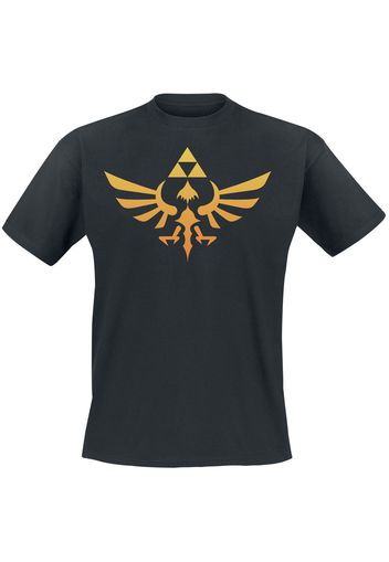 The Legend Of Zelda - Hyrule - T-Shirt - Uomo - nero