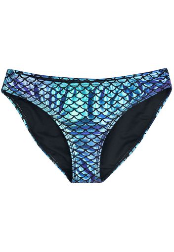 The Little Mermaid - Shell - Slip bikini - Donna - viola blu