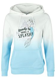 The Little Mermaid - Splash! - Felpa con cappuccio - Donna - multicolore