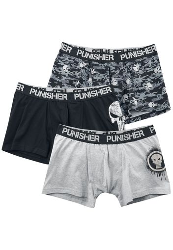 The Punisher - Skull - Spray - Boxer - Uomo - multicolore