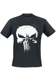 The Punisher - Skull - Logo - T-Shirt - Uomo - nero