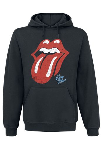 The Rolling Stones - Tongue - Felpa con cappuccio - Uomo - nero