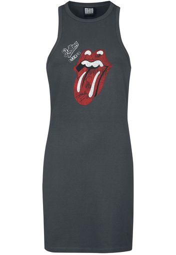 The Rolling Stones - Amplified Collection - Autograph Tongue - Miniabito - Donna - carbone