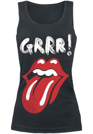 The Rolling Stones - Grrr! - Top - Donna - nero