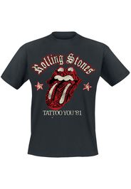 The Rolling Stones - Tattoo You 81 - T-Shirt - Uomo - nero