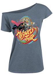 Thor - Love And Thunder - Mighty - T-Shirt - Donna - blu