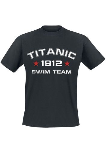 Titanic Swim Team -  - T-Shirt - Uomo - nero