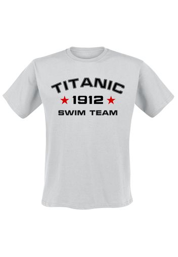 Titanic Swim Team -  - T-Shirt - Uomo - grigio melange