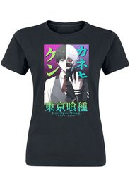 Tokyo Ghoul - Pop Art - T-Shirt - Donna - nero