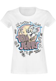 Tom And Jerry - Forever Friends - T-Shirt - Donna - bianco