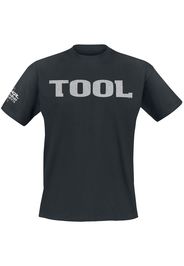 Tool - Metallic silver Logo - T-Shirt - Uomo - nero